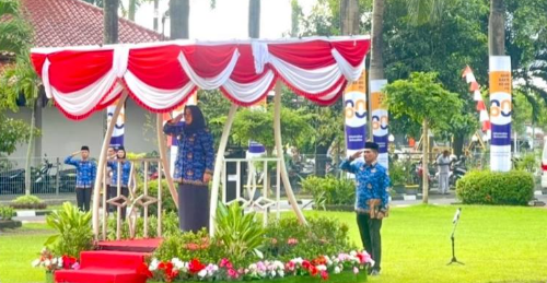 Upacara Peringatan HUT KE-54 KORPRI